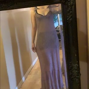 Small sheer purple lace dress shimmer sparkle